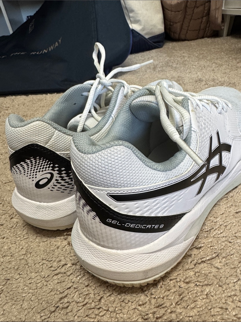ASICS Men's White Court Sneakers - Picture 4 of 4